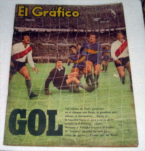 El Grafico Nº2387 Julio 1965 Hugo Gatti Boca River / Kktus