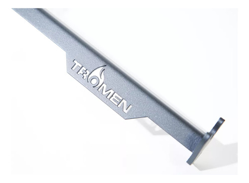 Juego Kit Para Asador Tromen Gourmet Atizador - Pala - Limpiador - Colgante Acero Inoxidable.