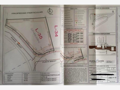 Terreno En Venta Punta Tiburón, Residencial, Marina Y Golf