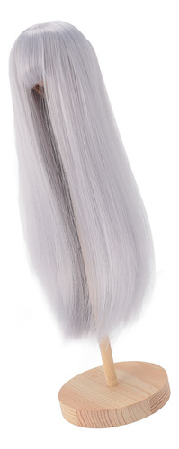 Peluca De Muñeca De Pelo Largo Y Liso De 1/4 Para 7 A 8 PuLG