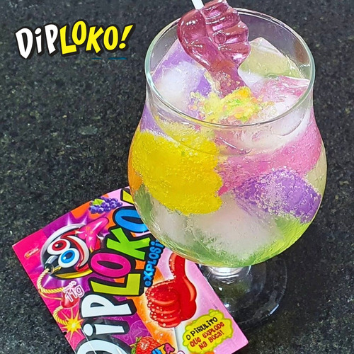Kit Pirulito Com Pó Que Explode Na Boca 8 Sabores Nostalgia