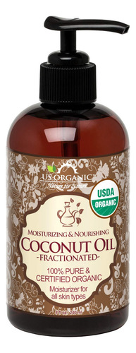 Aceite De Coco Mct Orgánico Fraccionado Us Organic,