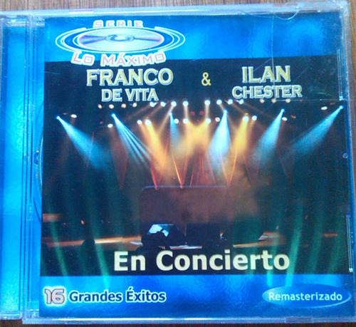 Cd Franco De Vita & Ilan Chester - En Concierto - Original