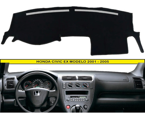Cubretablero Honda Civic Ex Modelo 2001 - 2005