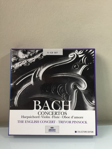 Bach - Concertos Harpsichord... - 5cds