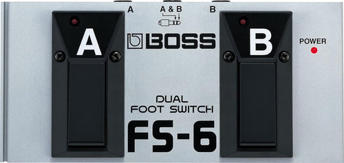 Pedal Switch Boss Fs-6 Dual Footswitch Momentary / Latching