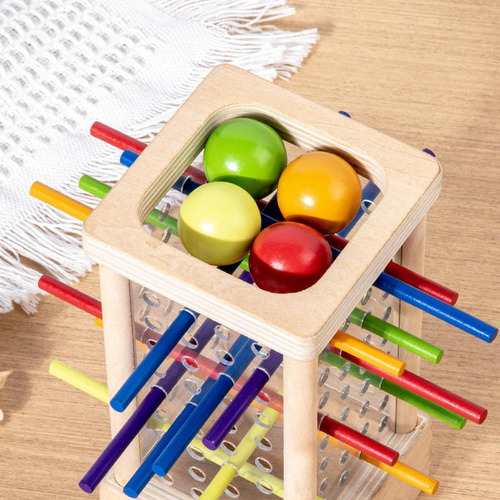 Juego De Equilibrio Con Palitos De Colores, Juguete, Juguete