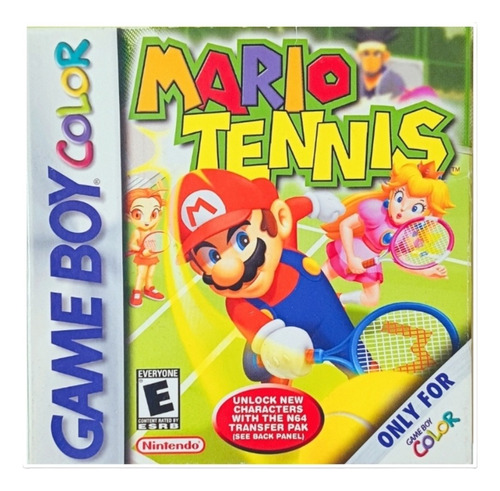 Mario Tennis Game Boy Color Con Caja 