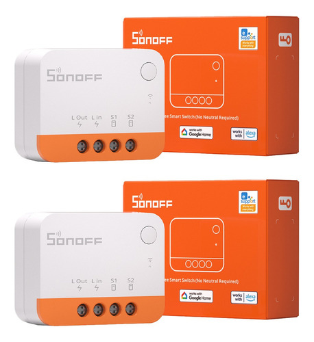.. 2 Sonoff Interruptor Inteligente Zbminil2 Relé Zigbee