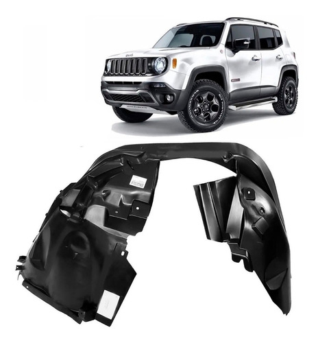 Parabarro Dianteiro Jeep Renegade 2016 17 18 2019 Esquerda