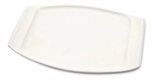 Fuente Para Servir 25 X 16 Cm Porcelana Blanca Premium H