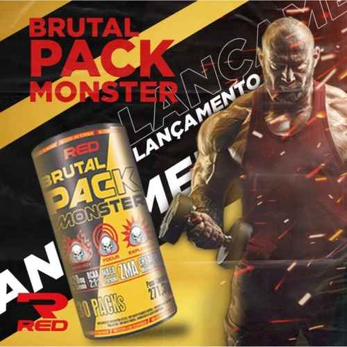 Imagem 3 de 5 de Brutal Animal Pack 30 Packs - Red Series