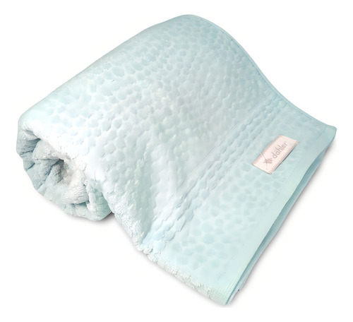 Toalla de baño Dohler Soft Pearl aterciopelada, 100% algodón, color liso, azul cielo 5688