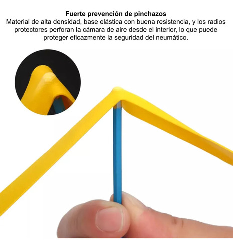 Cinta Fondo Protector De Llanta Para 2 Aros Bicicleta Mtb 26 Pulgadas