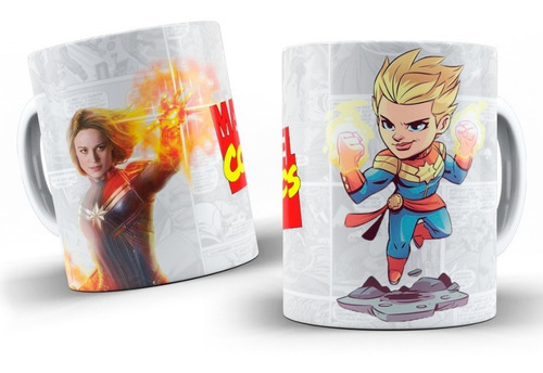 Imagem 3 de 10 de Canecas Personalizadas Marvel !!!!