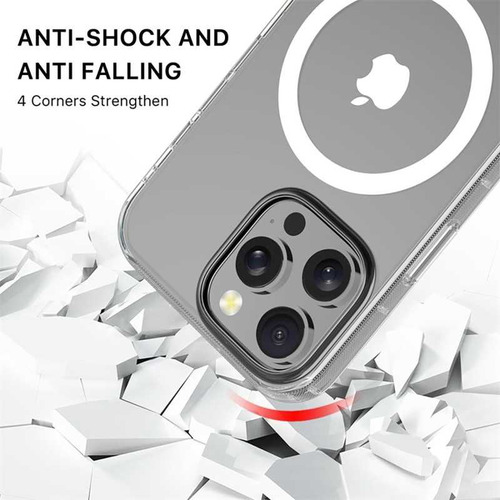 . Funda Mybat Savvy Para iPhone 16 Pro Max - Transparente