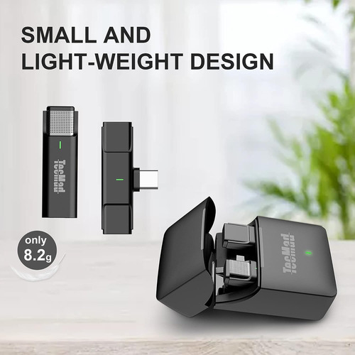 Microfono Lavalier Inalambrico Tecmad Para Android