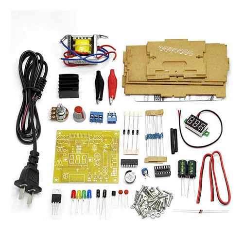 Fuente Alimentación Regulada Power Lm317 Eu Diy Kit
