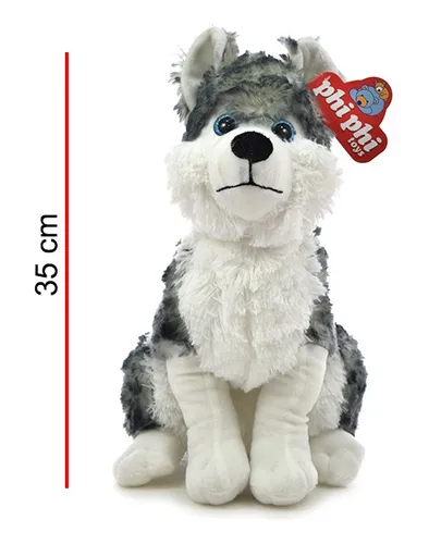 Peluche cheap perro siberiano