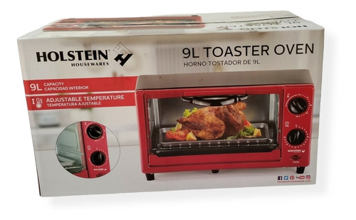 Horno Tostador De 9l Holstein