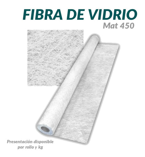 Fibra De Vidrio Mat 450 Por Kilo