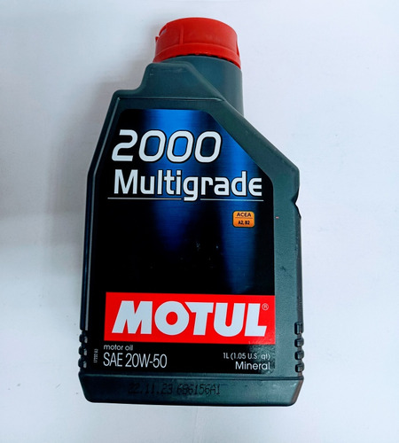 Aceite Motul 2000 Para Carros Mineral 