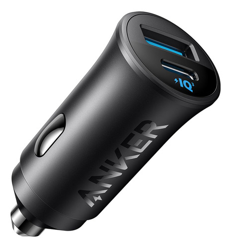 Cargador De Coche Anker Usb-c, Adaptador De 2 Puertos De 30w