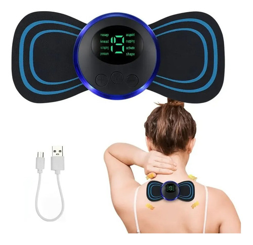 Mini Masajeador Estimulador Mariposa Cervical Muscular