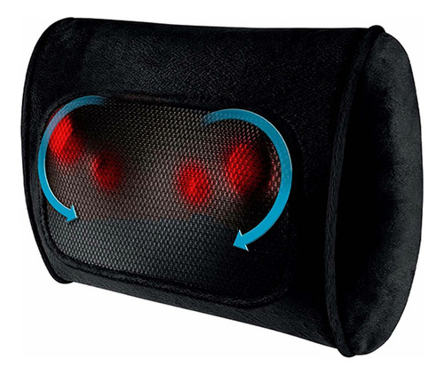 Homedics Cojin Masajeador Lumbar Corporal Shiatsu Con Calor