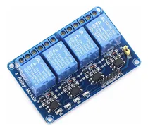 Comprar Módulo Relé Rele 4 Canais 5v 10a Para Arduino Pic Automação