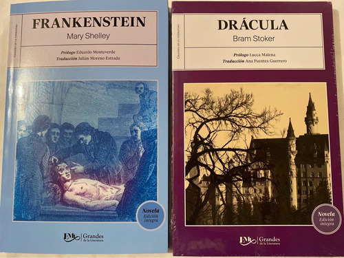 Drácula + Frankenstein 2 Libros Pkt Navideño