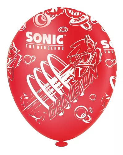 Personagem Articulado Sonic Regina Festas