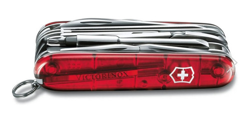 Imagen 2 de 9 de Navaja Cybertool L Swiss Rojo Transparente Victorinox