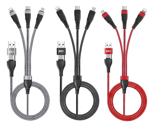 Cable Usb De Aire Acondicionado A Carga Multiple Lhjry, 4...