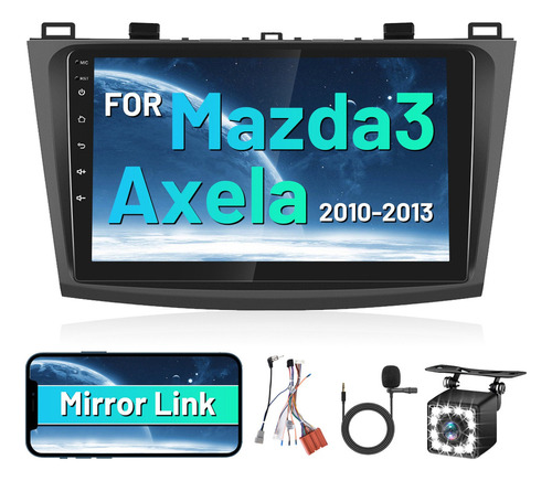 Autoestéreo Android 10.0 De 9 In For Mazda 3 2009-2013