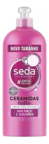 Creme Para Pentear Cocriações Ceramidas Brilho 700ml Seda