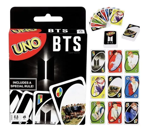 Juego de cartas uno bts cheap