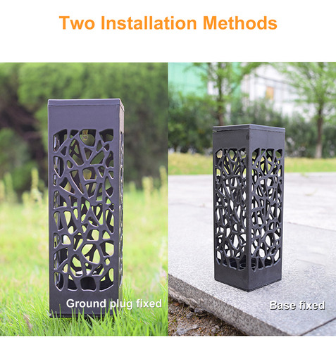 Lámpara De Césped Decorativa Para Jardín Y Exterior, Luz Sol
