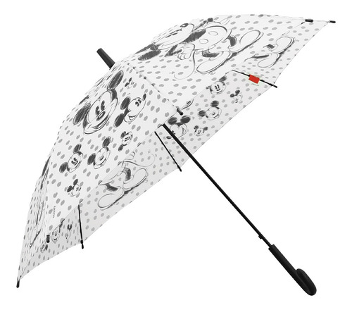 Guarda Chuva Sombrinha Automática Mickey Mouse 75cm