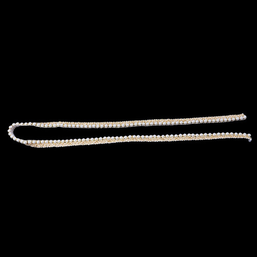 E 2x1 Yarda 15 Mm Cinta De Encaje De Perlas Para Decorar