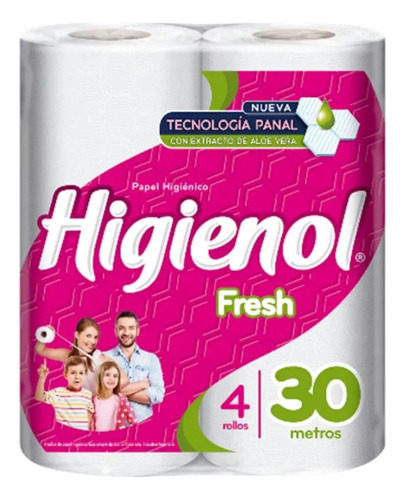 Higienol Fresh Export H/simple 4 X 30 m Bolson 10 Paquetes  