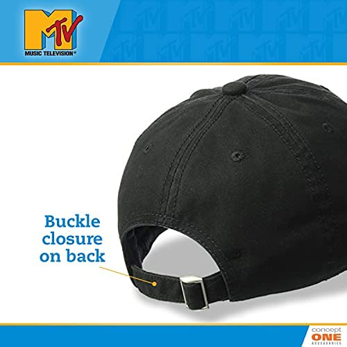 Gorra De Béisbol Ajustable Algodón Bordado Color Negro Talla