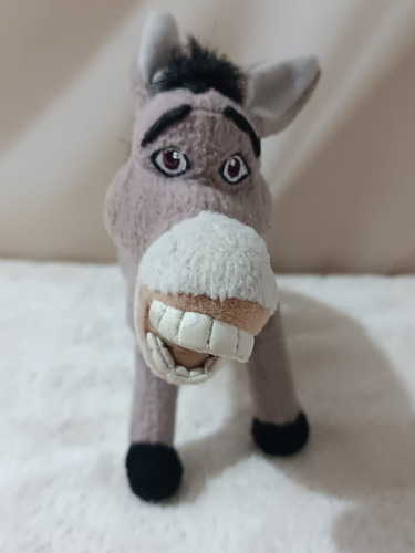 Lote 3 Peluches Sherk, Burro Y Lord Farquaad De Teddy Bear. Varios (Usado)