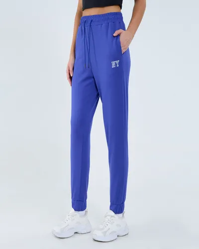 Pantalón Para Mujer Jogger Marca Ostu Color Azul #40070779