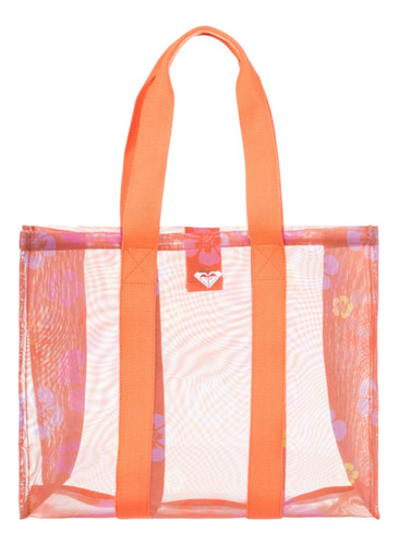 Bolsa Roxy Mujer Dama Playa Casual Surf Kind Kate Tote Color Naranja