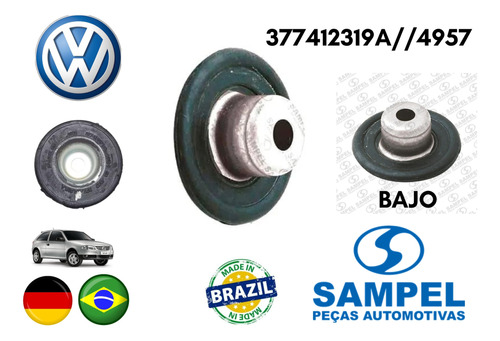 Platillo Superior Amortiguador Vw Gol Parati Saveiro Bajo