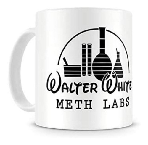Canexa Xícara Série Breaking Bad Walter White Meth Labs 