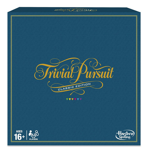 Jogo Trivial Pursuit Da Hasbro Gaming: Edição Clássica