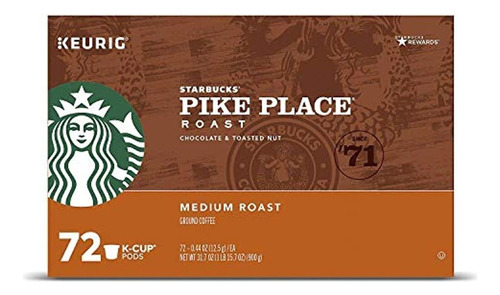 Starbucks Pike Place Roast, K-cup Para Cervecerías K