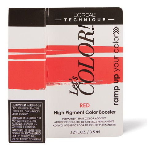 Color Booster L'oreal ¡vamos A Colorear! 0.12 Oz Para Rojo